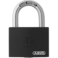 Abus T65AL/40_NEGRO - Candado My Lock aluminio 40mm Negro