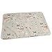 Produktbild Boho Floral Deer Swirl Blanco Bebé Portátil Reutilizable Cambio Pad Mat 19.7 * 27.5inch (50cm * 70cm)