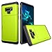 Produktbild für Samsung Note9 Hülle Case Fall-rauer weicher TPU-Abdeckungs-Muster-Kasten Halter Fall Telefonkasten Rutschfeste Anti-Kratzer Cover Brieftasche Slot Hybrid Hard Case Cover 6,4 Zoll (Grün)