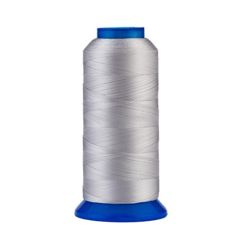 Selric® [1500 m / 22 verschiedene Farben erhältlich] UV-beständig Hohe Festigkeit Polyester Nähgarn #69 T70 210D/3, Für die Leder, Leinwand, im Freien verwendet, Sicken, Vorhängen, Brieftaschen, Schuhe, Zelte und mehr. Mehrfarbig