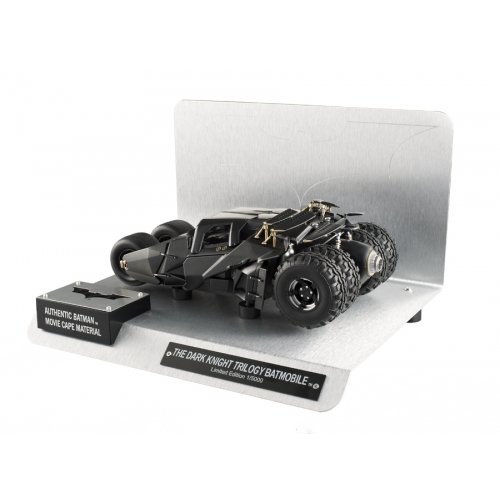 Hotwheels Elite 1:18 Batmobile Tumbler with Batman Cape Swatch Die Cast Model