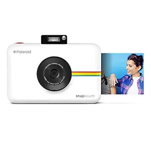 Polaroid Snap Touch Instant Print Digital Camera With LCD Display (White) with Zink Zero Ink Printing Technology