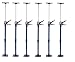 Produktbild 6 Stk. Türspanner Türfutterstrebe Türspreize 50-115cm Türmontagehilfe Zargenspanner Türzarge Set