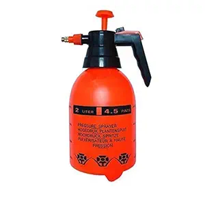 GION Home 2 Litre Handheld Garden Spray Bottle Chemicals, Pesticides, Neem Oil and Weeds Lightweight Pump Pressure Water Sprayer