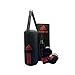 Produktbild adidas JUNIOR BOXSET 7 Kilo gefüllt für KIDS Jugendliche Kinder und mehr, Box-Set Sandsack Boxsack + Boxhandschuhe, Box- Handschuhe, Teens, schwarz, fertig gefüllter ADIBACJR