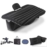 Slendix Matelas Gonflable pour Voiture Banquette arrière Matelas Lit Gonflable Voiture + 2 oreillers offerts