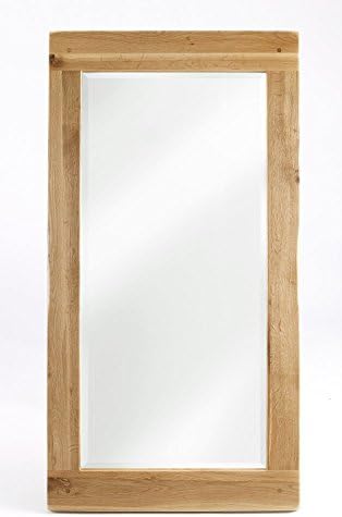 WESTBURY RECLAIMED SOLID OAK RECTANGULAR WALL MIRROR