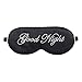 Produktbild yunqi Weich Sleeping Eye Patch Sleep Aid Cover Mulberry Silk Eye Mask Cute atmungsaktiv Augenbinde