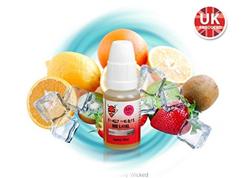 Totally Wicked - e-liquido Red Label 10ml, 50/50 GV/PG (Sin Nicotina) ENVIO GRATIS CON 3 unidades - Sabor: Tobacco