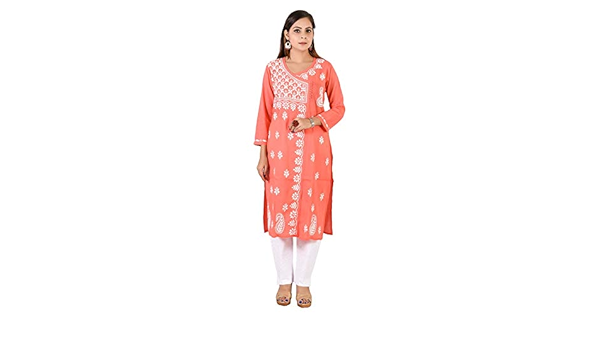 amazon chikankari kurti