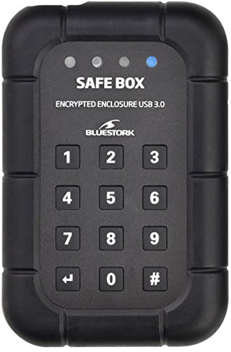 Bluestork Safe Box Boîtier pour Disque Dur 2, 5