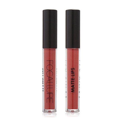 Vovotrade FOCALLURE Neue Partei-Frauen-Art- und Weiselippenstift-Kosmetik-Lippenmatten-Lipgloss_N - 3