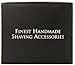 Edwin Jagger Simulated Ebony and Nickel Shaving Set with Gillette Mach 3 Razor/ Pure Badger Shaving Brush and Stand