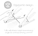 Produktbild Desire2 Portable Laptop Stand View My Screen Foldable Elevator Stand for Healthier Posture and to Elevate Any Laptop MacBook or Notebook