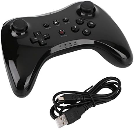 Ulable New Wireless Bluetooth Remote Controller Gamepad For Nintendo Wii U Black