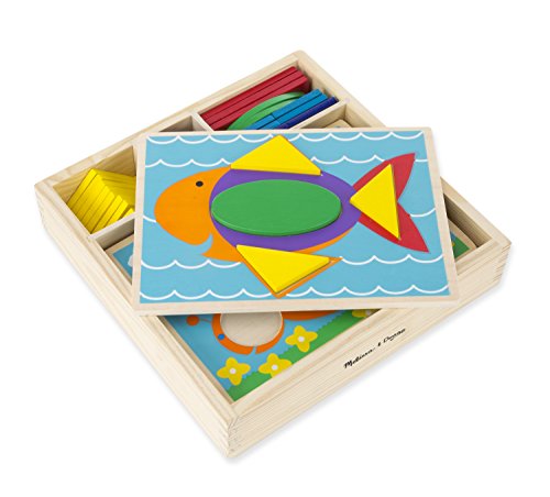 Imagen 2 de Sablon Melissa & Doug 10528 - Bloques de diseños para principiantes