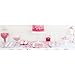 Produktbild IMAGINE Toile Fete rose - 30x97