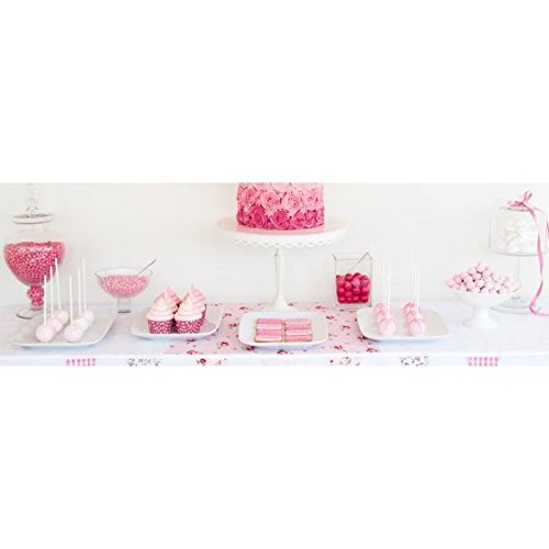 Preisvergleich Produktbild IMAGINE Toile Fete rose - 30x97