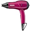 BaByliss Pro Nano Portable Travel Hair Dryer & Hair Straightener Pink with a free gift from Slamtech