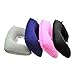 Produktbild Healifty 4pcs aufblasbare Reise Nackenkissen U geformte Nackenstütze Kissen Plüsch Nack Kissen (grau, blau, Pink und Balck)