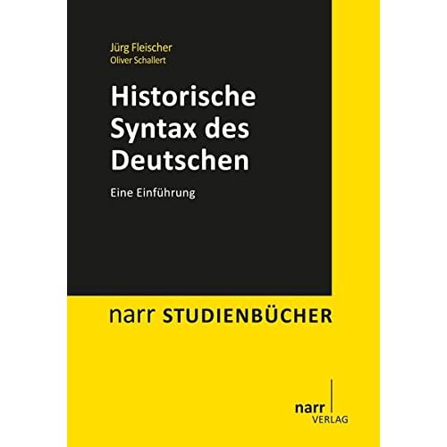 [PDF] Download Historische Syntax des Deutschen: Eine Einführung (Narr Studienbücher) Kostenlos