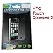 Produktbild ScreenGUARD Premium Display-Schutzfolien Set für HTC Touch Diamond 2, Touch Diamond II, Adhäsionsfolie ohne Kleber !!!
