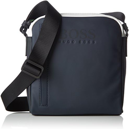 BOSS Athleisure Hyper T_ns Zip, Men’s Shoulder Bag, Blue (Dark Blue), 8x26x23 cm (B x H T)