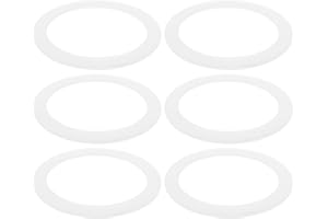 Briny River Lot de 6 joints en silicone pour cafetières expresso compatibles avec Bialetti Compatible avec Imusa Compatible avec les tasses BC 9