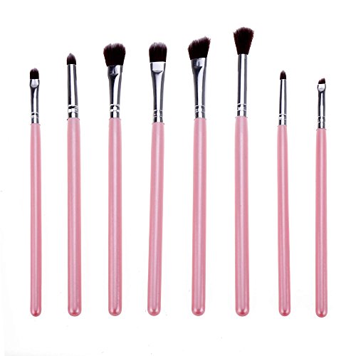 8 Pieces Makeup Cosmetic Professional Eye Brushes Set Eyeliner Pencil Brush