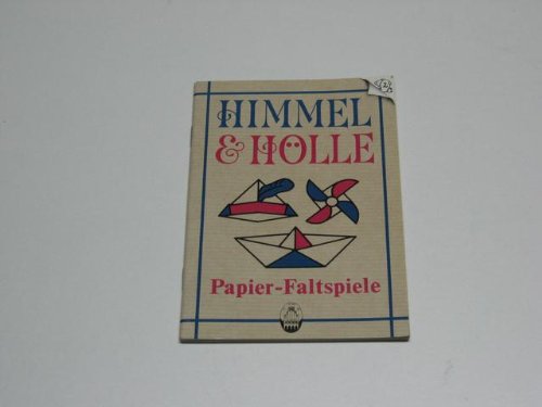 Preisvergleich Produktbild Papier-Faltspiele. Himmel & Hölle