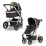 joie kombikinderwagen chrome dlx inkl. fußsack adapter regenve  Moon Kollektion 2020 Kombi Kinderwagen Scala anthrazit  63970600-202