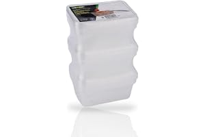 Packwell Clear Microwave Container Rectangle 750ml with Lid – 15 Pcs (5PC x 3 Packs)