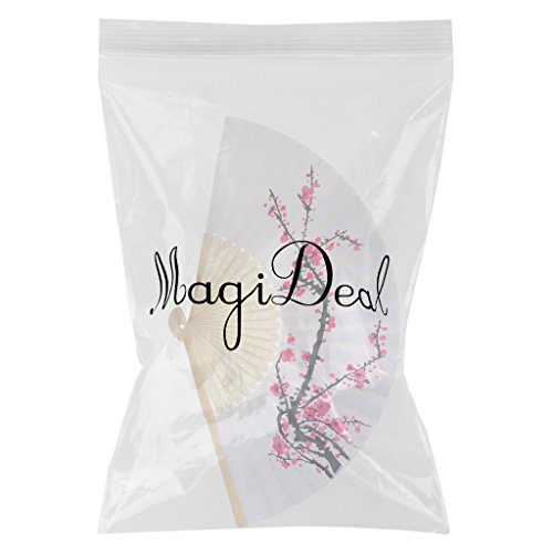 Blossom Fächer japanischen Faltbare Handfächer Klappfächer Hochzeit Dekor - 2