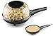 Produktbild Praktischer 2 in 1 Popcorn Maker Crepes Maker Crepe Maschine Popcornmaschine Crepespfanne Popcornmaker mit abnehmbarer Servierschüssel (Schwarz)