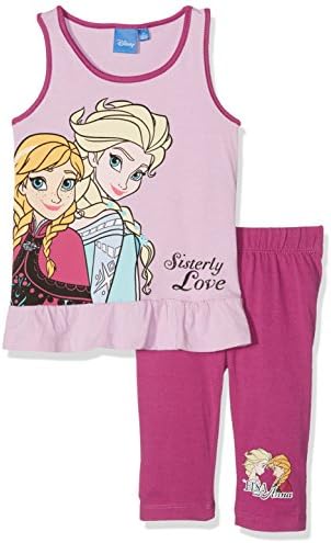 Reine des Neiges Girl's 802 Ensemble Clothing Set, Violet (Rose Mauve), 3 Years