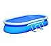 Produktbild Bestway 58403e B Solar L 500 L 311 Für Oval Fast Set Pools L 549 L 366 H 122, Blau, 500 x 311 x 1 cm