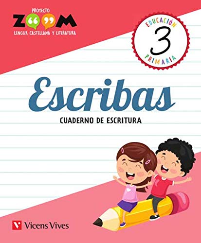 ESCRIBAS 3 CUADERNO DE ESCRITURA (ZOOM)