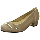 Obermaterial: Veloursleder ARA Damen Nancy Pumps, Beige (Taupe), 37 EU