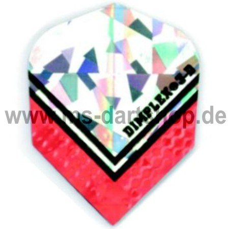 Preisvergleich Produktbild Harrows Flights Dimplex 3D Rot