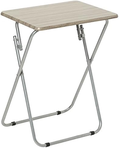 Grey Folding TV Table – Wood