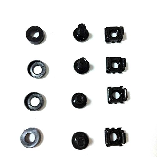 HAMSWAN® Horizontale Kabelmanagement Kabelmanager Serverschrank Rack Mount 2U 19 Zoll Metall - 7