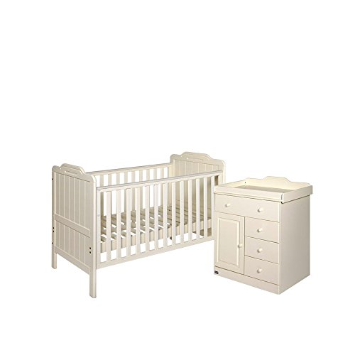 Tutti Bambini Alexia 2 Piece Room Set (Vanilla)