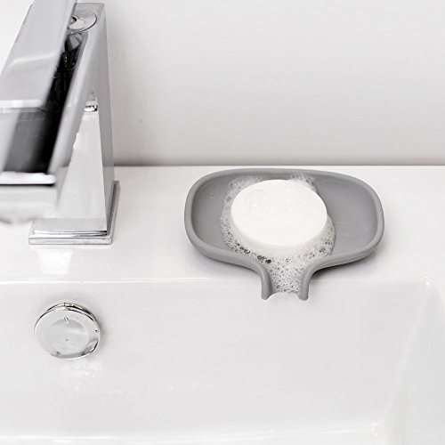 Bosign Silikon Seifenschale – Kleine Grau - 4