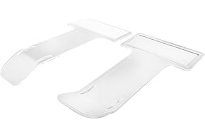 GENERIC Porta permesso di parcheggio, 2 pezzi, segnaposto per disabili, per parabrezza auto, cartellina trasparente per biglietti per una facile visualizzazione del permesso di parcheggio, uso domestico e