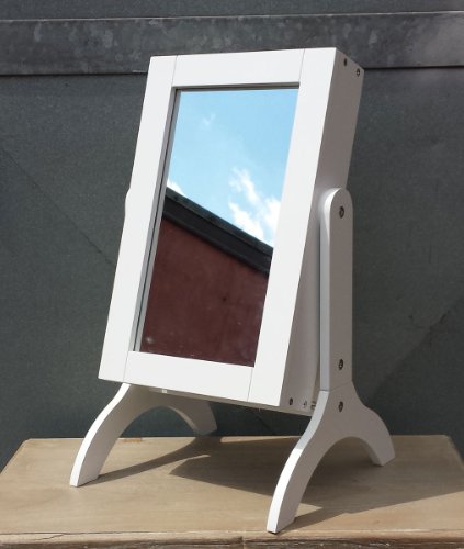 Schminkspiegel mit Schmuckschrank 52x29 Spiegel Spiegelschrank Schmuckschatulle