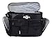 BTR Baby Changing Bag With Changing Mat & Bottle Holder - Includes Attachments For Prams / Strollers / Buggies. Black