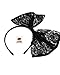 Zac's Alter Ego® Large Lace Bow on Satin Alice Band