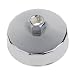 Generic 79mm 15 Flutes Oil Filter Wrench Removal Cap Tool Socket 904 Type Universal Fits Stainless Steel Heavy Duty Good Performance RS.465.00
