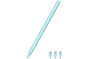 LPUNCD Pencil 1.ª generación para iPad (2018-2024), lápiz para iPad con Carga rápida Palm Rejection Sensibilidad de inclinación, lápiz Capacitivo para iPad Pro M4/Air M2, iPad/iPad Pro/iPad