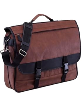 Aktentasche braun Top Ware auch für A4 Formate Umhängetasche